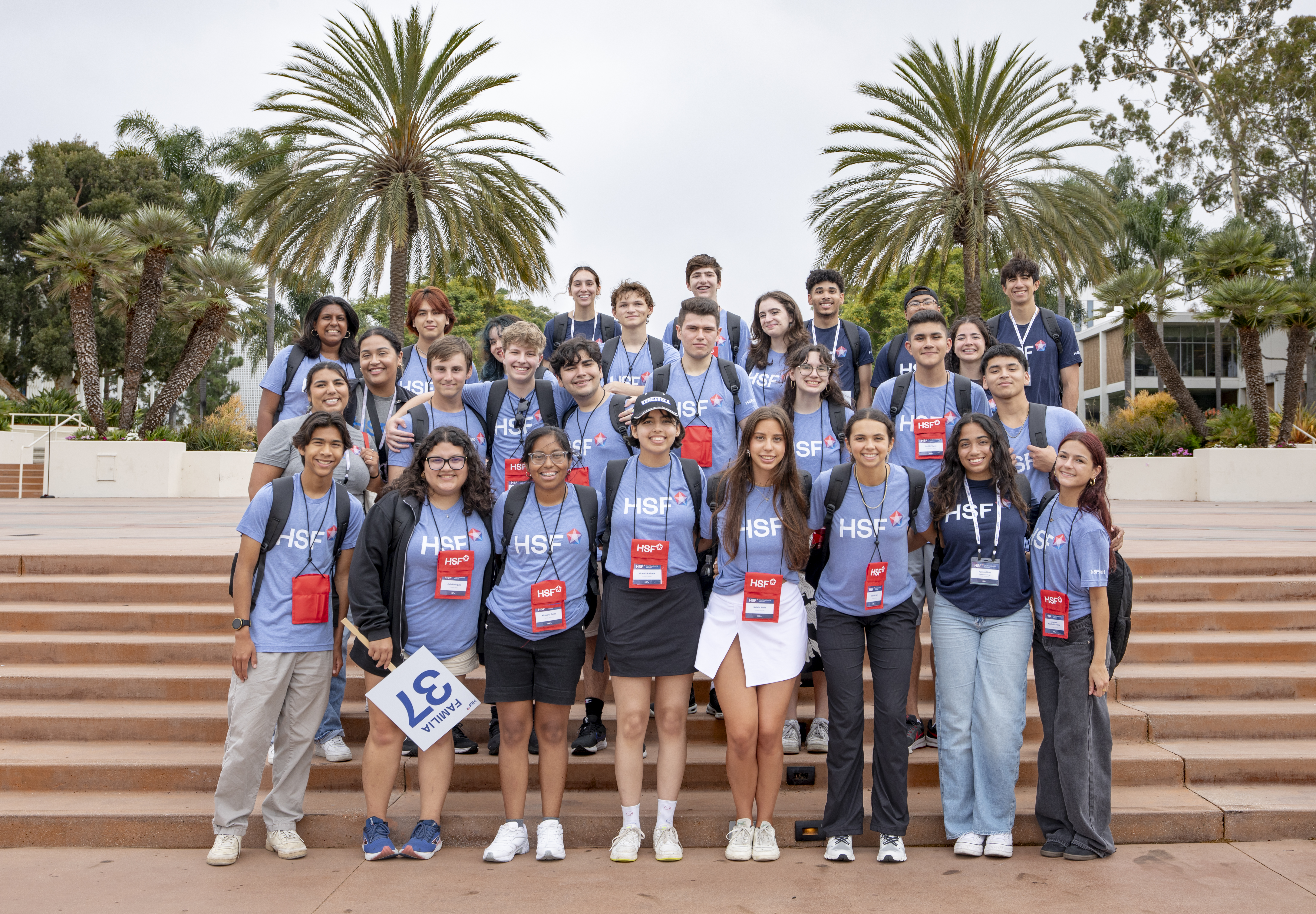 Students attend HSF's 2024 Youth Leadership Institute on LMU's campus