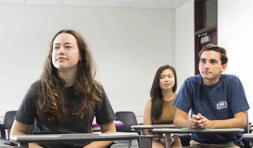 students in classroom